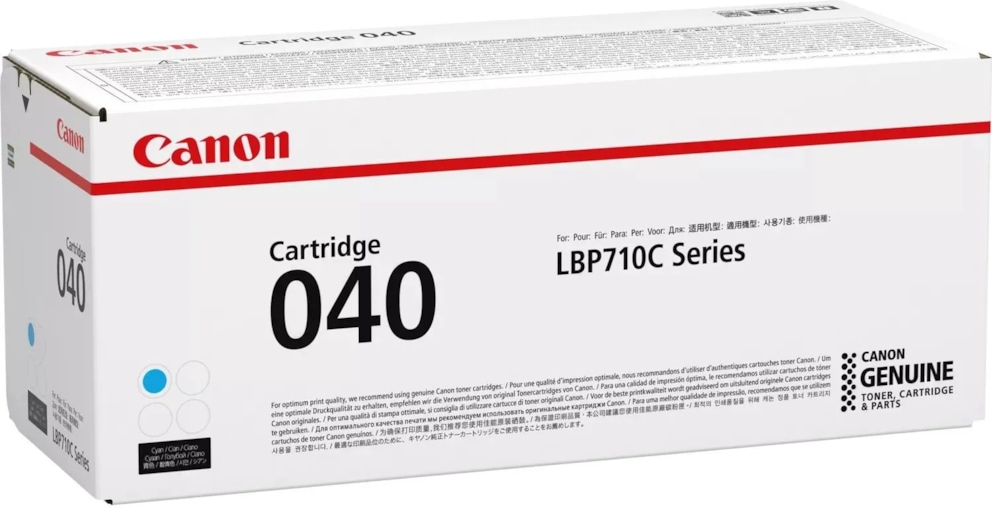 Toner Canon CRG-040C do i-SENSYS LBP710Cx/LBP712Cx | 5 400 str. | cyan