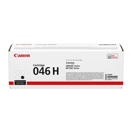 Toner Canon 046HBK  do LBP-653/654, MF-732/734/735 | 6 300 str. | black