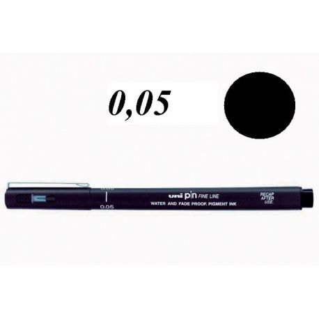 CIENKOPIS KREŚLARSKI PIN-200, 005, CZARNY, UNI