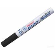 Marker olejny SNOWMAN gruby czarny CP12