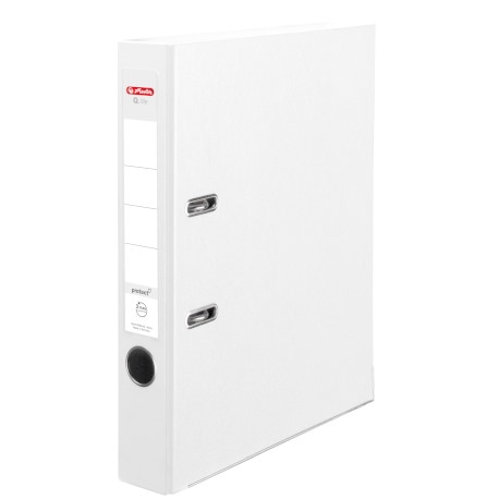 SEGREGATOR DŹWIGNIOWY HERLITZ Q.FILE A4 5CM BIAŁY