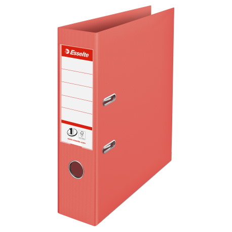 Segregator Esselte No.1 Colour'Breeze, 75mm, koralowy
