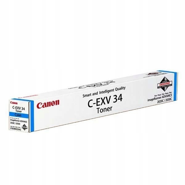 Toner  Canon CEXV34C do iR C-2020/2030 I 19 000 str. |   cyan