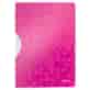 Skoroszyt z klipsem Leitz WOW, różowy