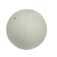 Piłka do siedzenia Leitz Ergo, 75cm, z zabezpieczeniem przed niekontrolowanym toczeniem się, jasnoszara