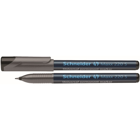 Foliopis permanentny SCHNEIDER Maxx 220 S, 0,4 mm, czarny