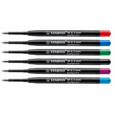 Wkład wymienny STABILO pointball czarny