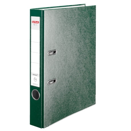 SEGREGATOR DŹWIGNIOWY HERLITZ Q.FILE A4 5CM ZIELONY