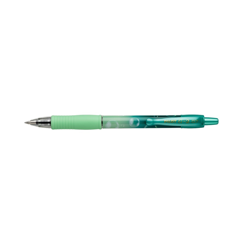 Długopis PILOT G-2 Buble Collection obudowa zielona  wkład niebieski