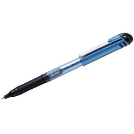 cienkopis kulkowy z płynnym tuszem żelowym,  długa linia pisania - 2.000m, nasadka czarny Pentel