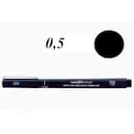 CIENKOPIS KREŚLARSKI PIN-200, 05, CZARNY, UNI