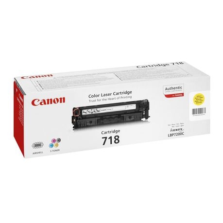 Toner  Canon CRG718Y do  LBP-7200/7210/7660/7680   | 2 900 str. | yellow