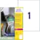 Etykiety polietylenowe ultra resistant, A4, 40 ark./op., 210x297mm