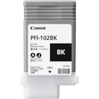 Tusz Canon PFI102B do  IPF-500/600/700/710/720/750 | 130ml | photo black
