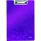 Deska z klipem i okładką Leitz WOW, fioletowy