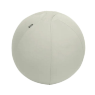 Piłka do siedzenia Leitz Ergo, 55cm, z zabezpieczeniem przed niekontrolowanym toczeniem się, jasnoszara