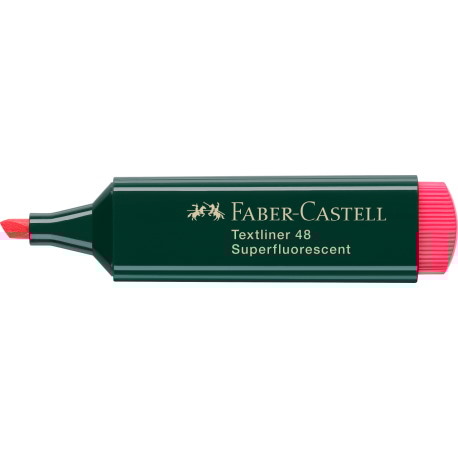 ZAKREŚLACZ 48 CZERWONY FABER-CASTELL