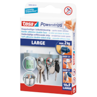 PLASTRY SAMOPRZYLEPNE POWERSTRIPS TESA DUŻE,DO 2KG. 4SZT.BLISTER