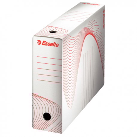 Pudło archiwiz. boxy 100 mm, poj. 1000 kartek, biały