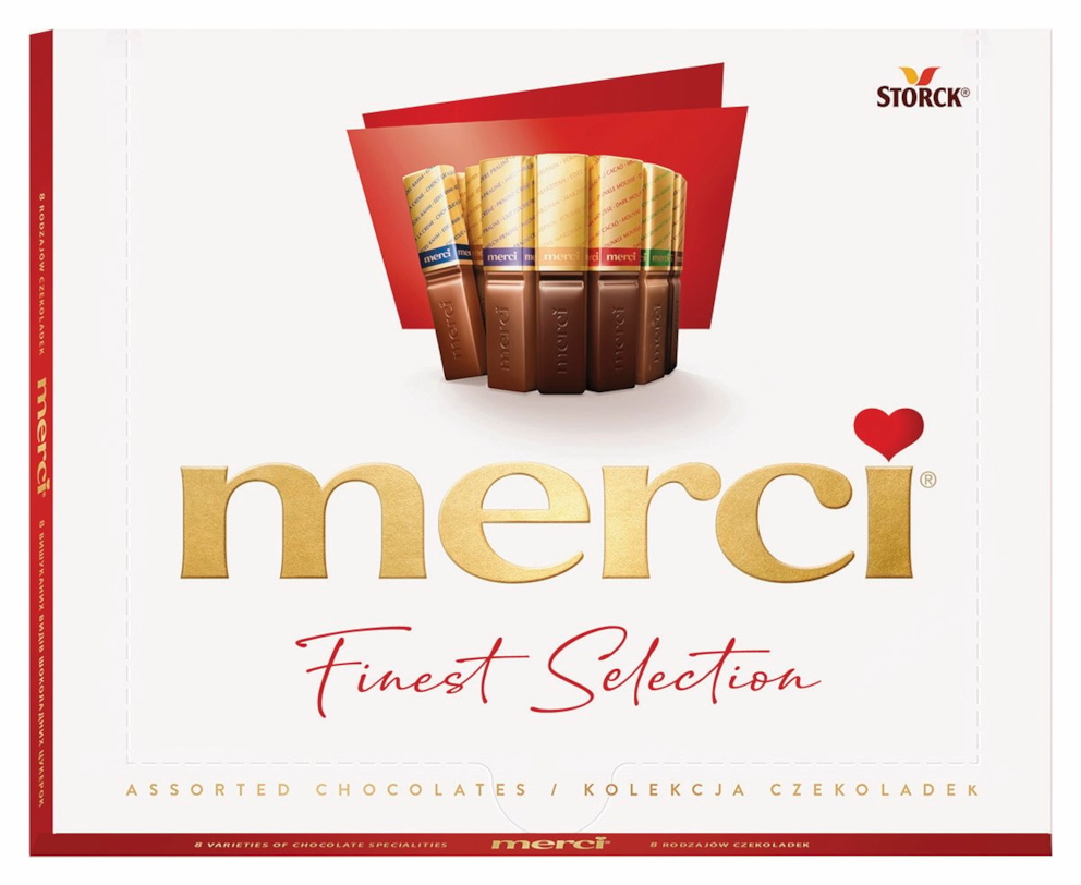 Bombonierka MERCI, 250gr