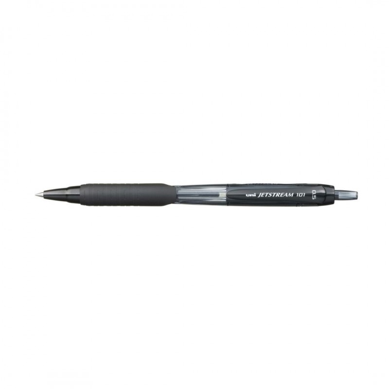 DŁUGOPIS KULKOWY SX-101-05 JETSTREAM, CZARNY, UNI
