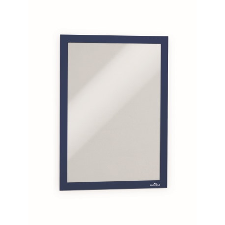 DURAFRAME A4  Samoprzylepna ramka informacyjna z uchylną przednią stroną granatowy op. (2 szt.)