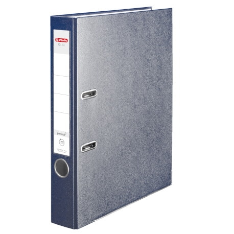 SEGREGATOR DŹWIGNIOWY HERLITZ Q.FILE A4 5CM NIEBIESKI