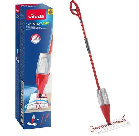 Mop płaski VILEDA z kijem spray ultramax