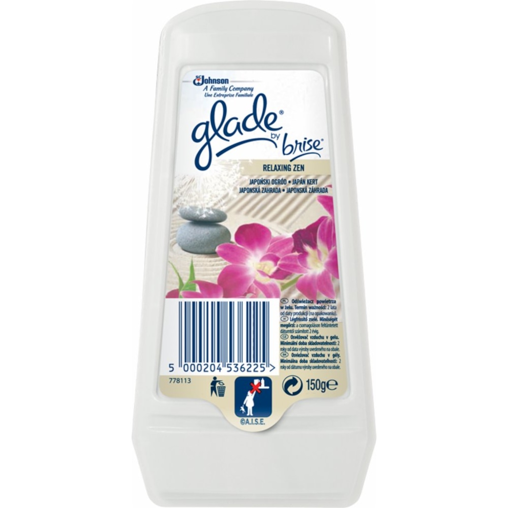 Odświeżacz powietrza GLADE/BRISE Japoński ogród, żel, 150g