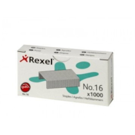 Zszywki Rexel No.16 24/6 opakowanie 1000 szt./opak.