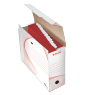 Pudło archiwizacyjne na teczki zawieszane, biały