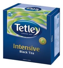 Herbata TETLEY Intensive Black, 100 torebek z zawieszką