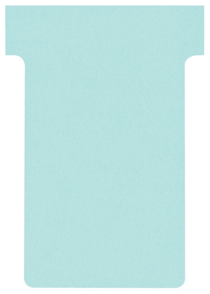 Karteczki T-Card Nobo, rozmiar 2, jasnoniebieskie 100 szt./opak.