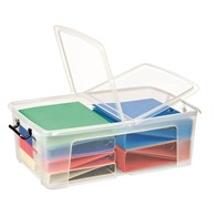 Pojemnik biurowy CEP Smartbox, 50l, transparentny