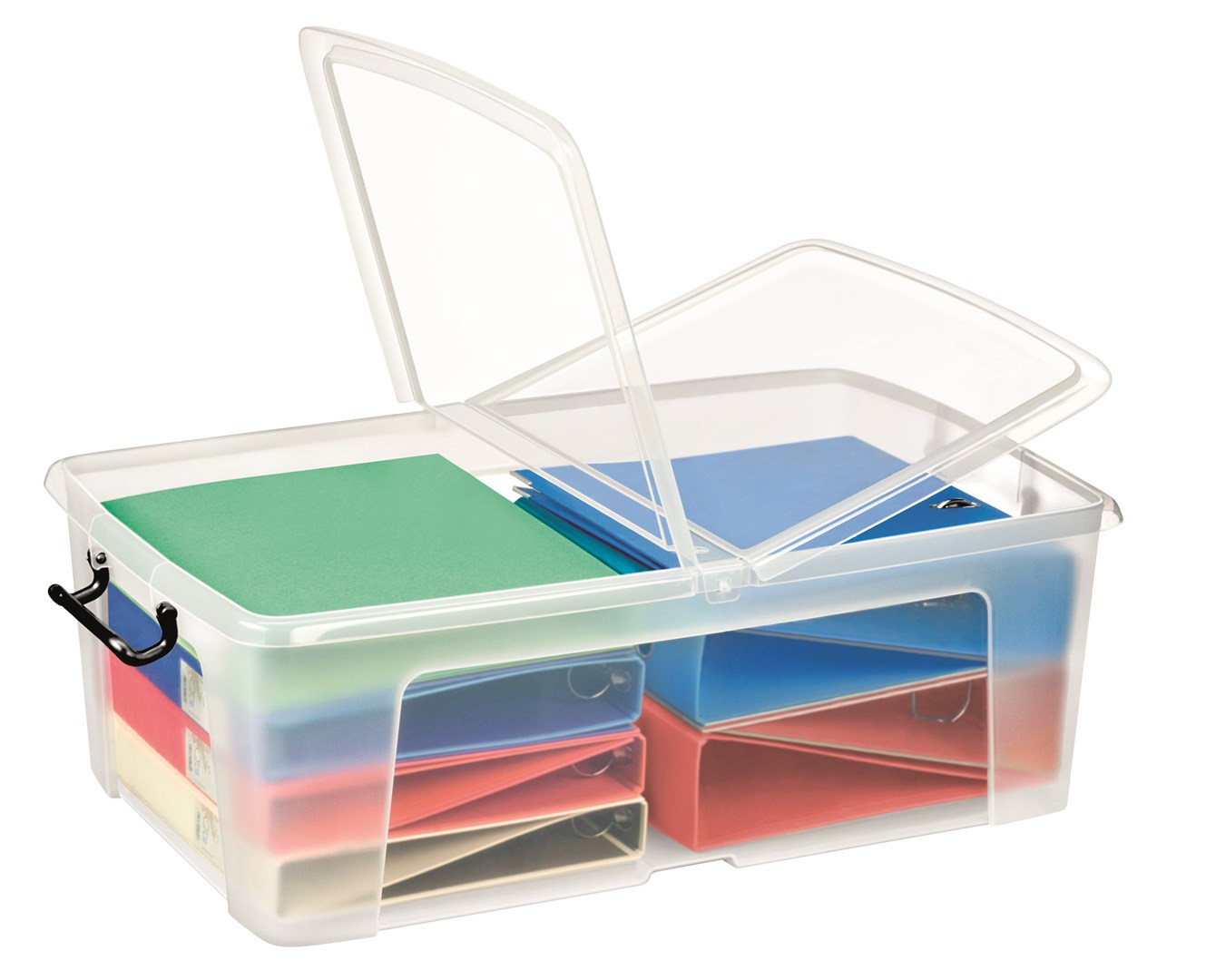 Pojemnik biurowy CEP Smartbox, 50l, transparentny