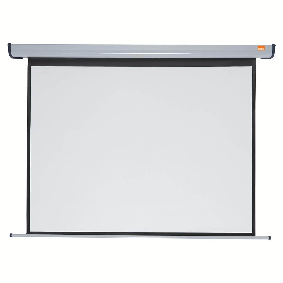 Ekran ścienny elektryczny, 1600 x 1200 mm (4:3), przekątna 200 cm, długość kasety 183 cm