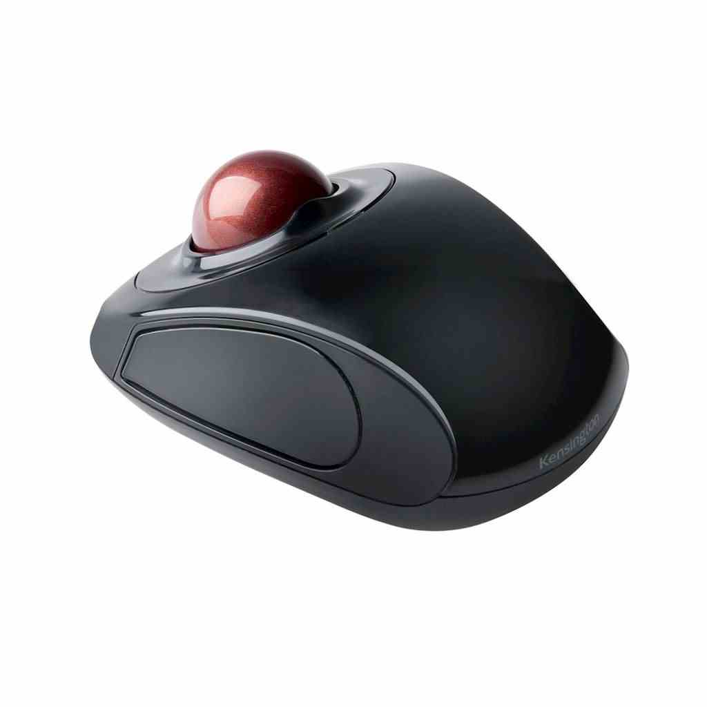 Bezprzewodowy mobilny trackball Kensington Orbit™, czarny