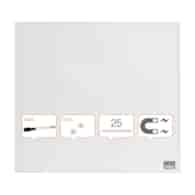 Tablica szklana Nobo Impression Pro 30 x 30 cm, biała