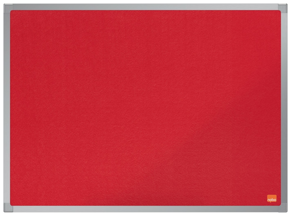 Tablica ogłoszeniowa filcowa Nobo Essence 600x450mm, czerwona