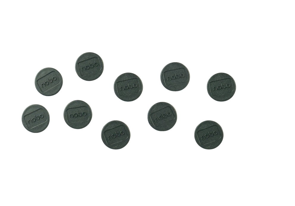Magnesy do tablic 13 mm, czarne, op/10 szt.