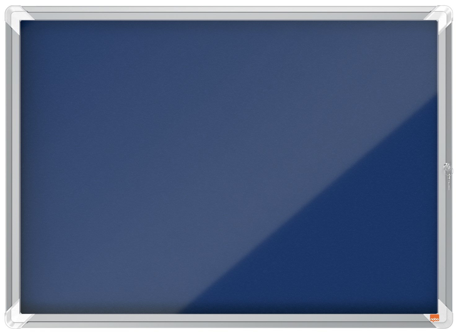 Gablota filcowa wewnętrzna Nobo Premium Plus 8xA4, niebieska