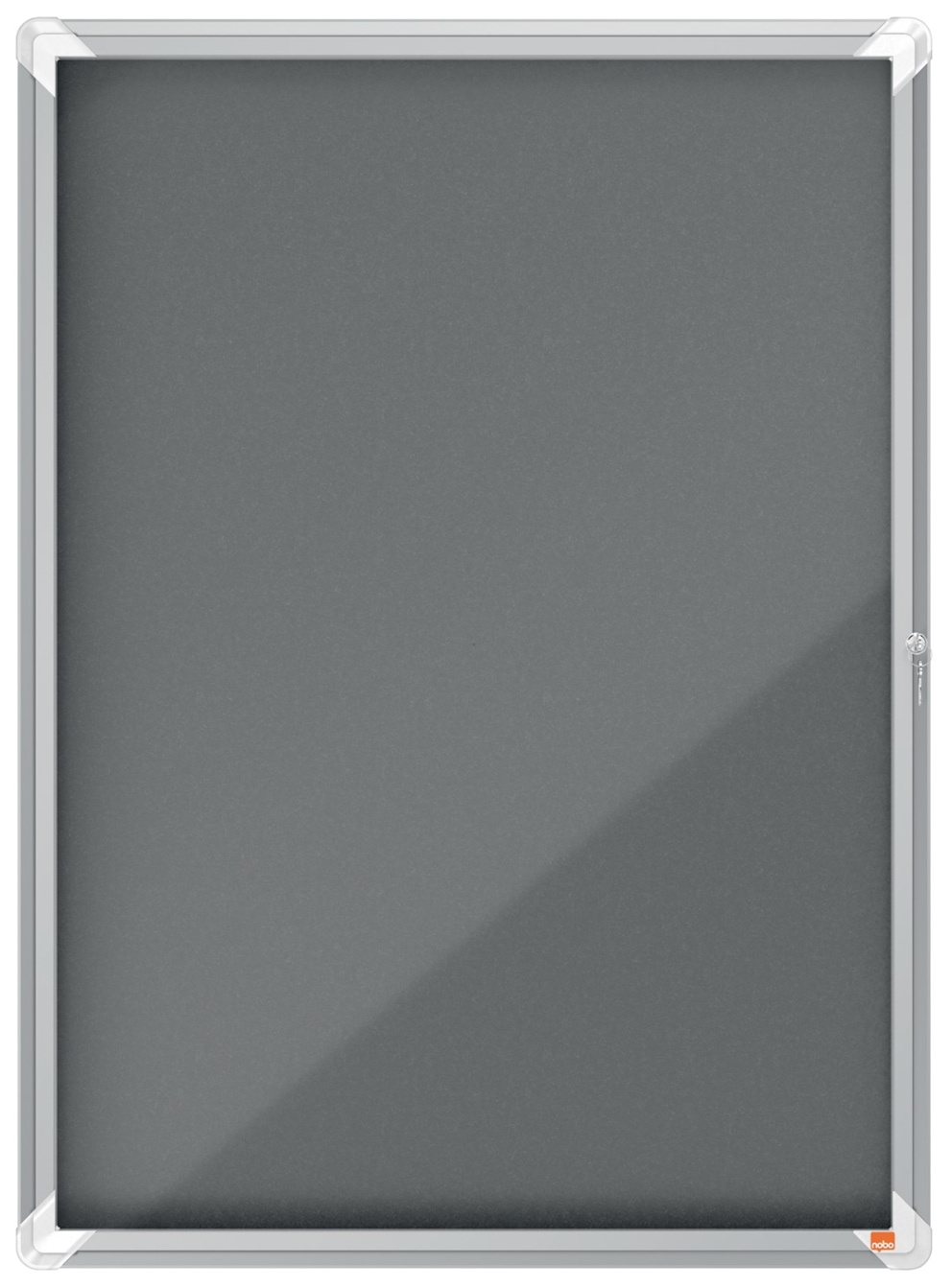 Gablota filcowa wewnętrzna Nobo Premium Plus 9xA4, szara