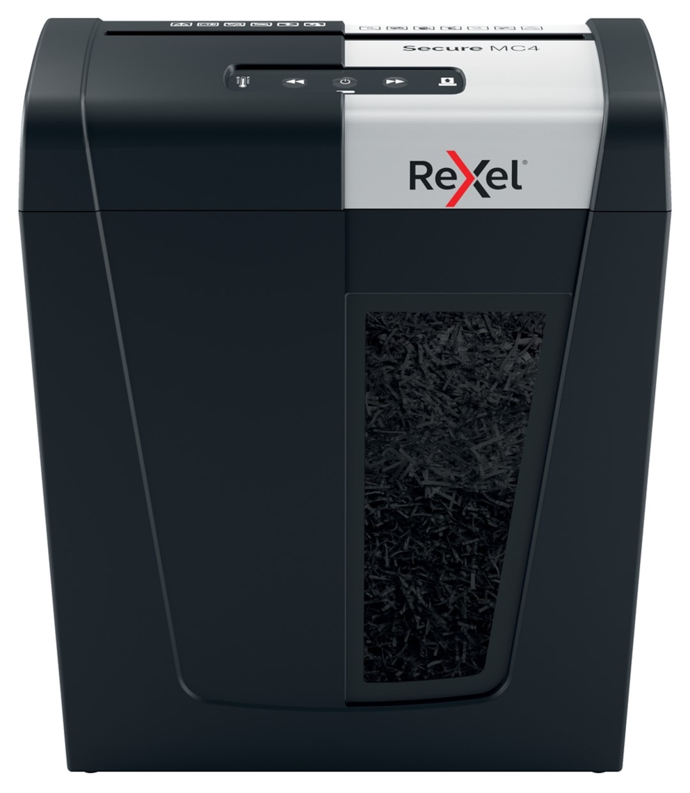Niszczarka Rexel Secure MC4,  (P-5), 4 kartki, 14 l kosz