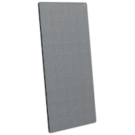 Tablica suchościeralna/ogłoszeniowa do systemu mobilnego Move&Meet, wykończenie czarne