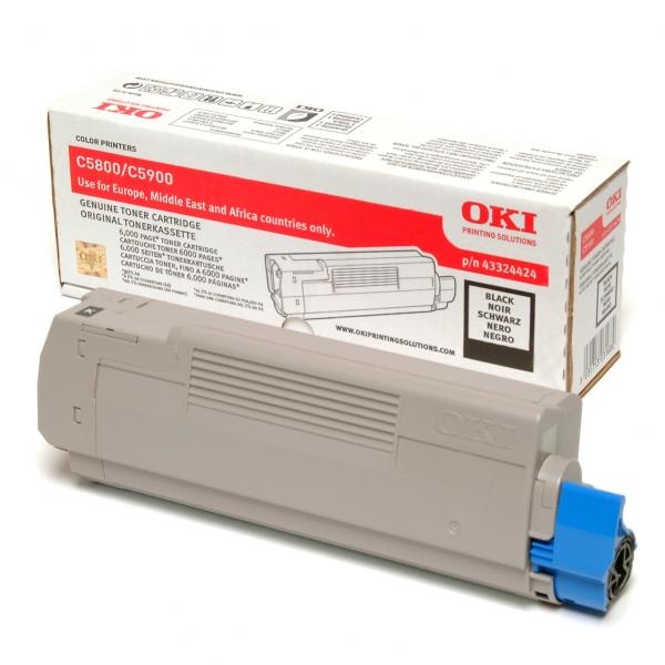 Toner OKI-Page 5800/5900 black  (6K)    43324424