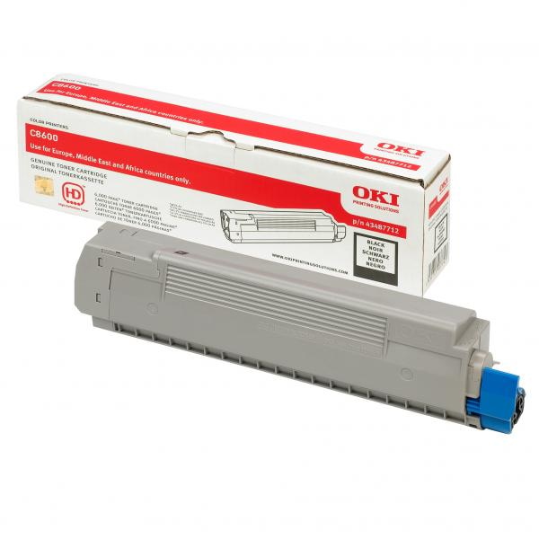 Toner OKI-Page C8600/C8800 Black (6K) Oryg