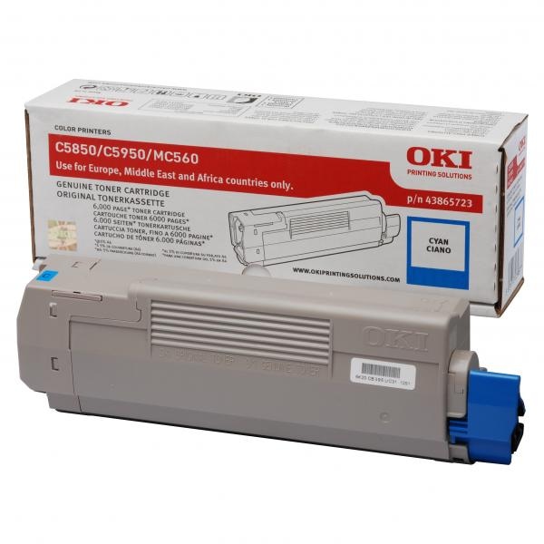 Toner OKI-Page 5850/5950 cyan