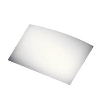 Mata na biurko - zaokraglona 500 x 650 mm, przezroczysty