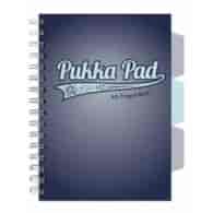 PUKKA PROJECT BOOK NAVY A5 KRATKA GRANATOWY 100K 80G