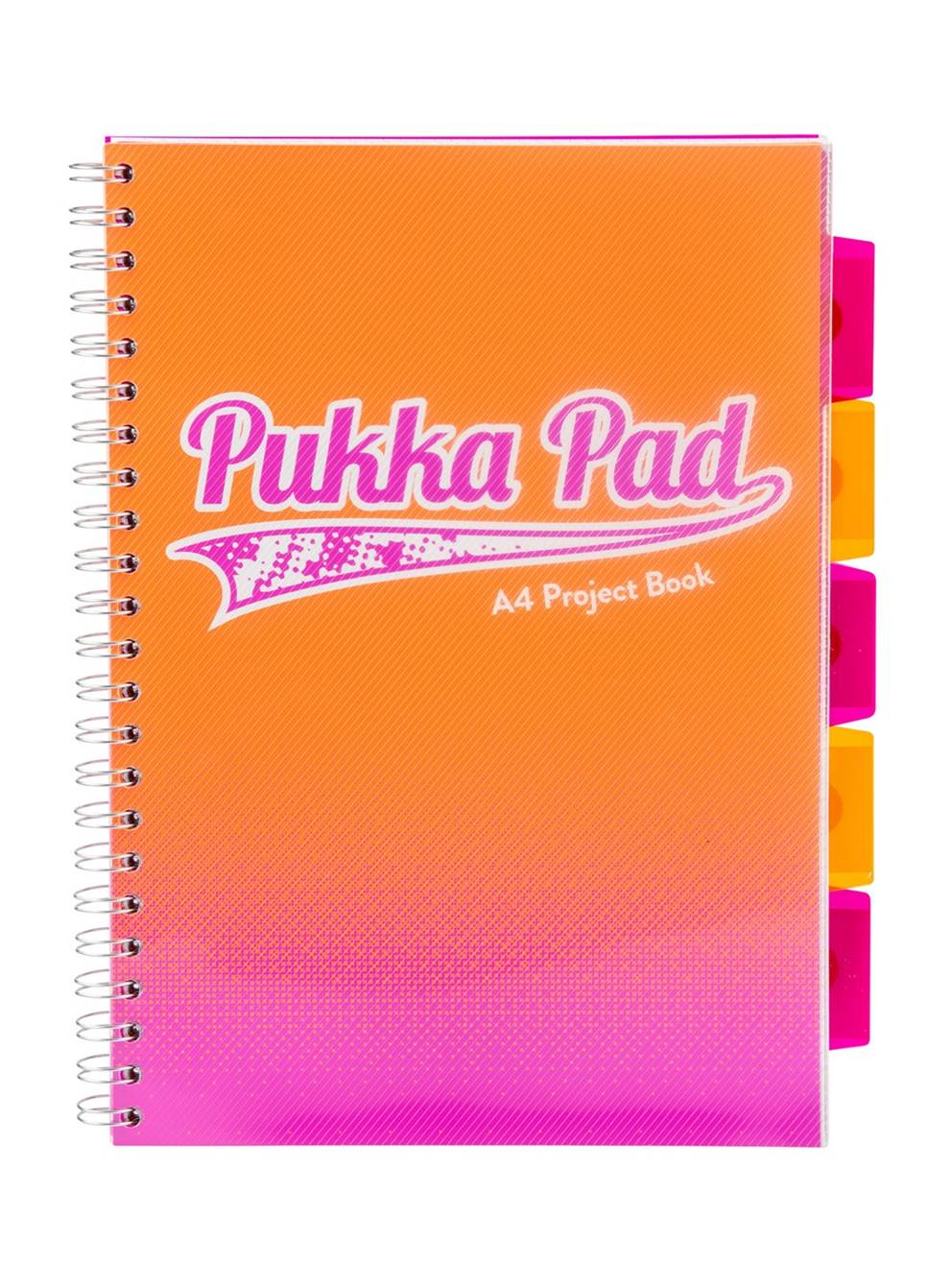 PUKKA PROJECT BOOK FUSION A4 KRATKA POMARAŃCZOWY 100K 80G